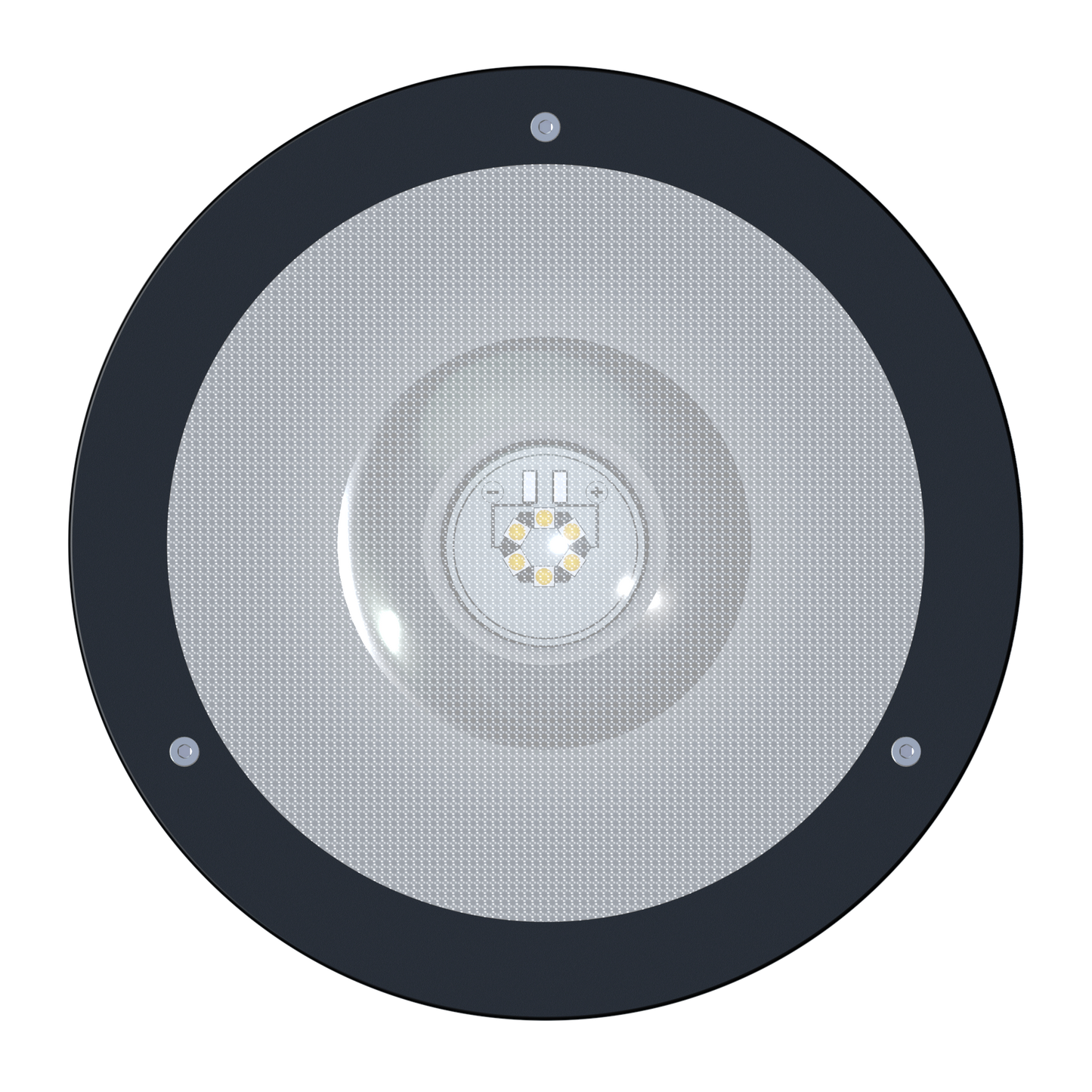 Yuvarlak Dekoratif Led Duvar Aplik - Tek Yön