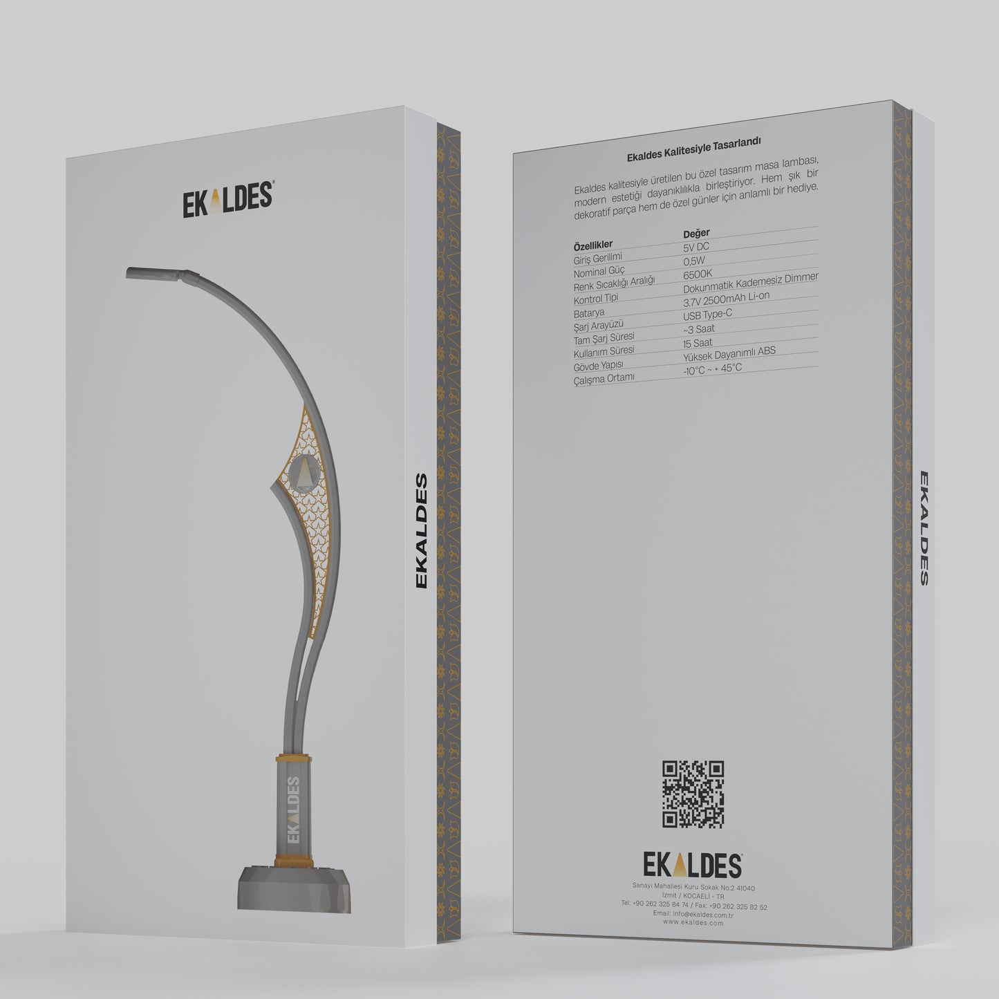 Gri Masa Lambası - EAD1101