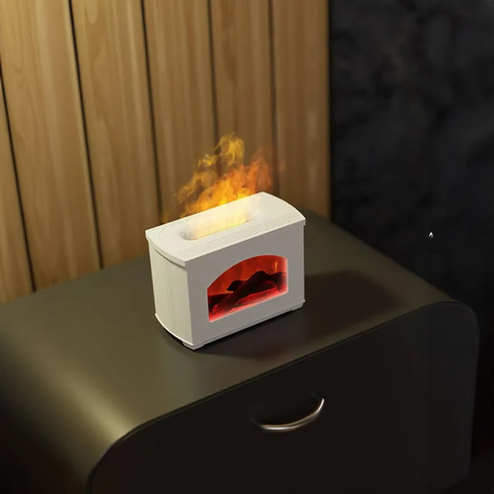 270ml Alev Efektli Ultrasonik Aromaterapi Hava Nemlendirici