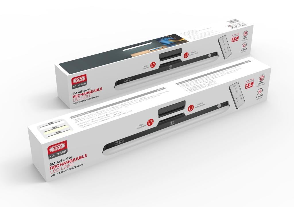 2.5 W LED Manyetik Bağlantılı Dokunmatik 1200 mAh Uzaktan Kumandalı LED Lamba