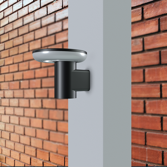 Büyük Yuvarlak Dekoratif Led Duvar Aplik - Tek Yön