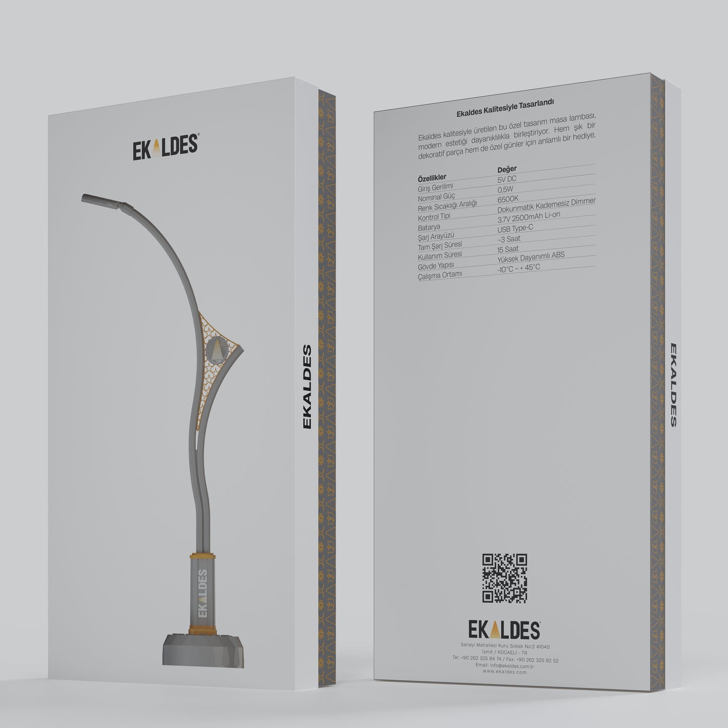 Gri Masa Lambası - EAD102