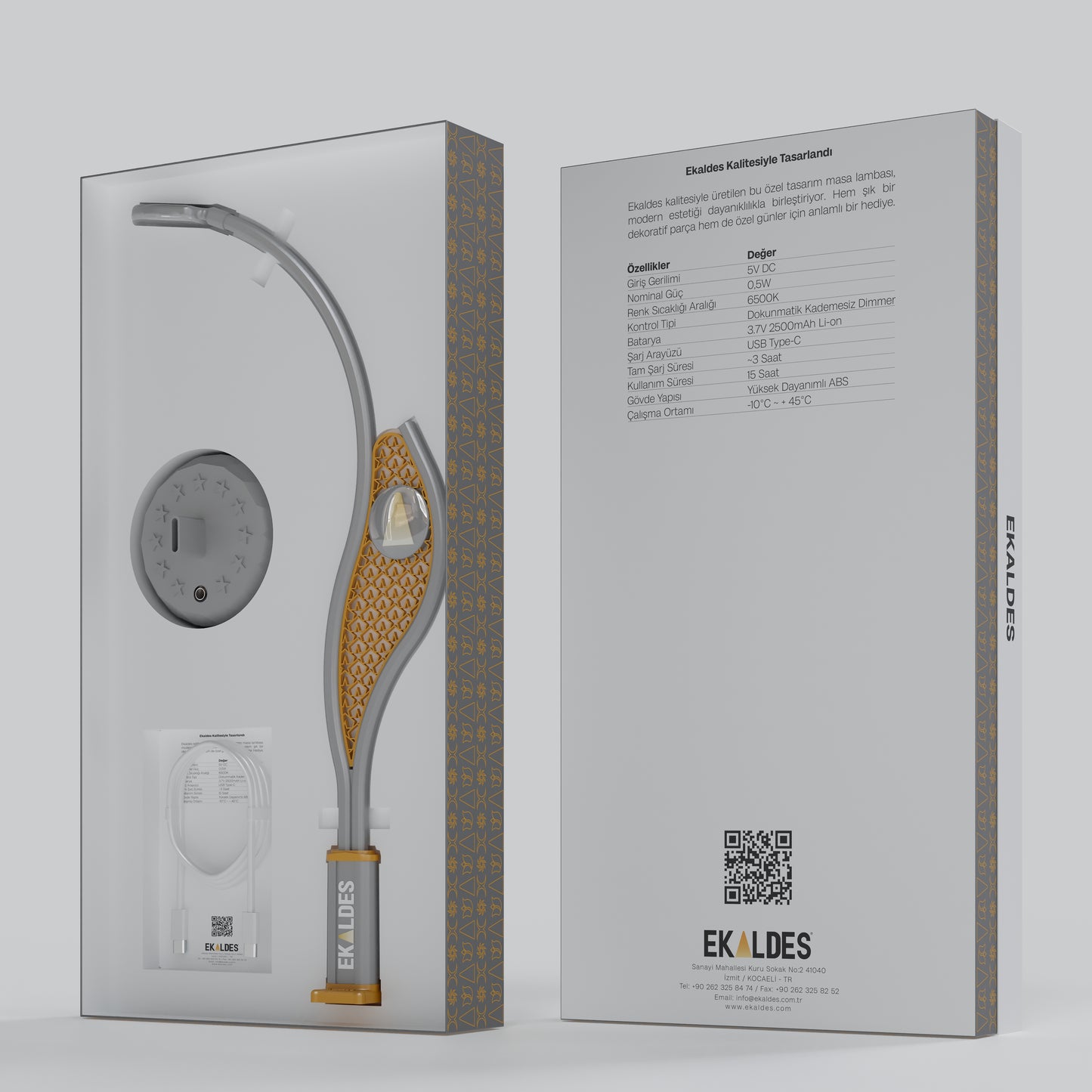 Gri Masa Lambası - EAD1202