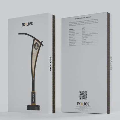 Antrasit Masa Lambası - EAD1301