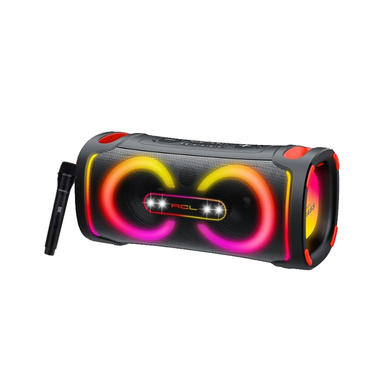 60W 2x6.5 İnç Taşınabilir Parti Hoparlörü Bluetooth