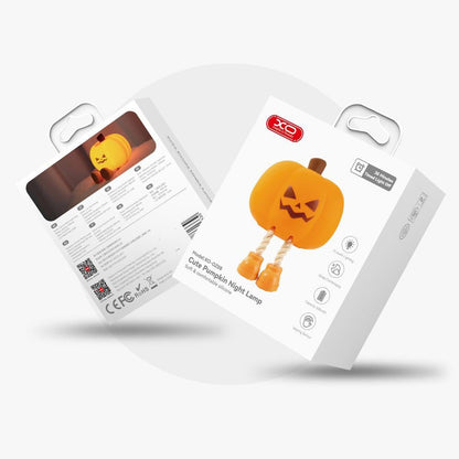 3 Kademeli Silikon Balkabağı 5mAh Gece Lambası