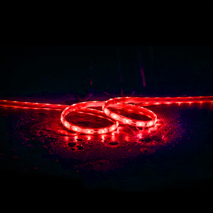 Dış Mekan Ip68 Havuz Bahçe Şerit Led Kırmızı 20m