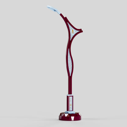 Dekoratif Masa Lambası (Bordo-Mavi)